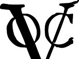 Het logo van de VOC, de Vereenigde Oost-Indische Compagnie.